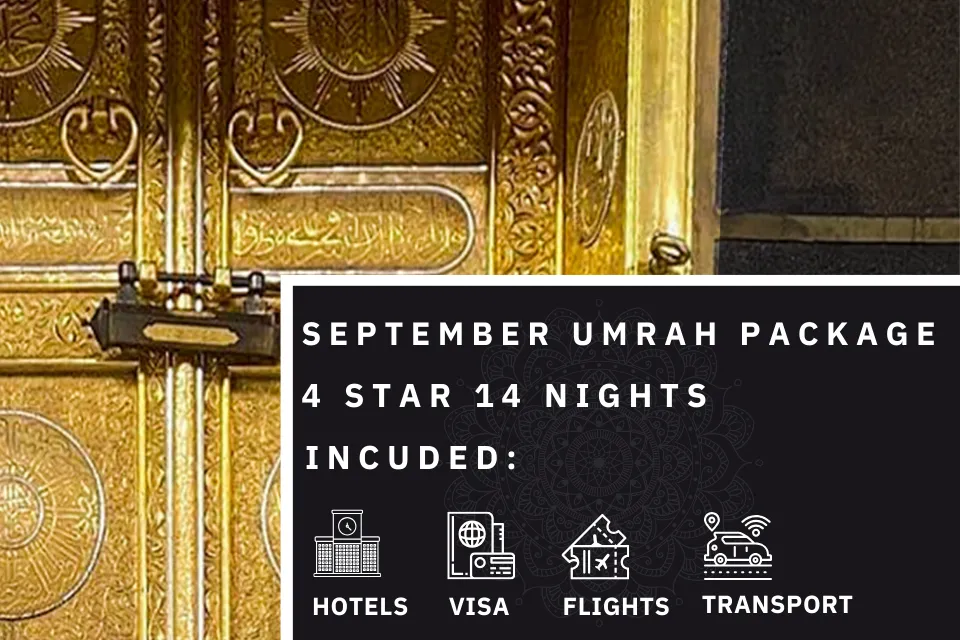 14 Nights 4 Star September Umrah Package